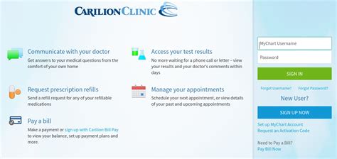 Carilion mychart sign in - SIGN UP WITHOUT CODE NEW PATIENT SCHEDULING. Contact Us Have questions? click Here to email the MyChart Help Desk or call (336)-83-CHART - (336-832-4278) Communicate with your doctor Get answers to your medical questions from the comfort of your own home Access your test results